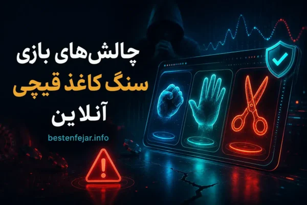 چالش‌ها و ریسک‌های بازی سنگ کاغذ قیچی آنلاین
